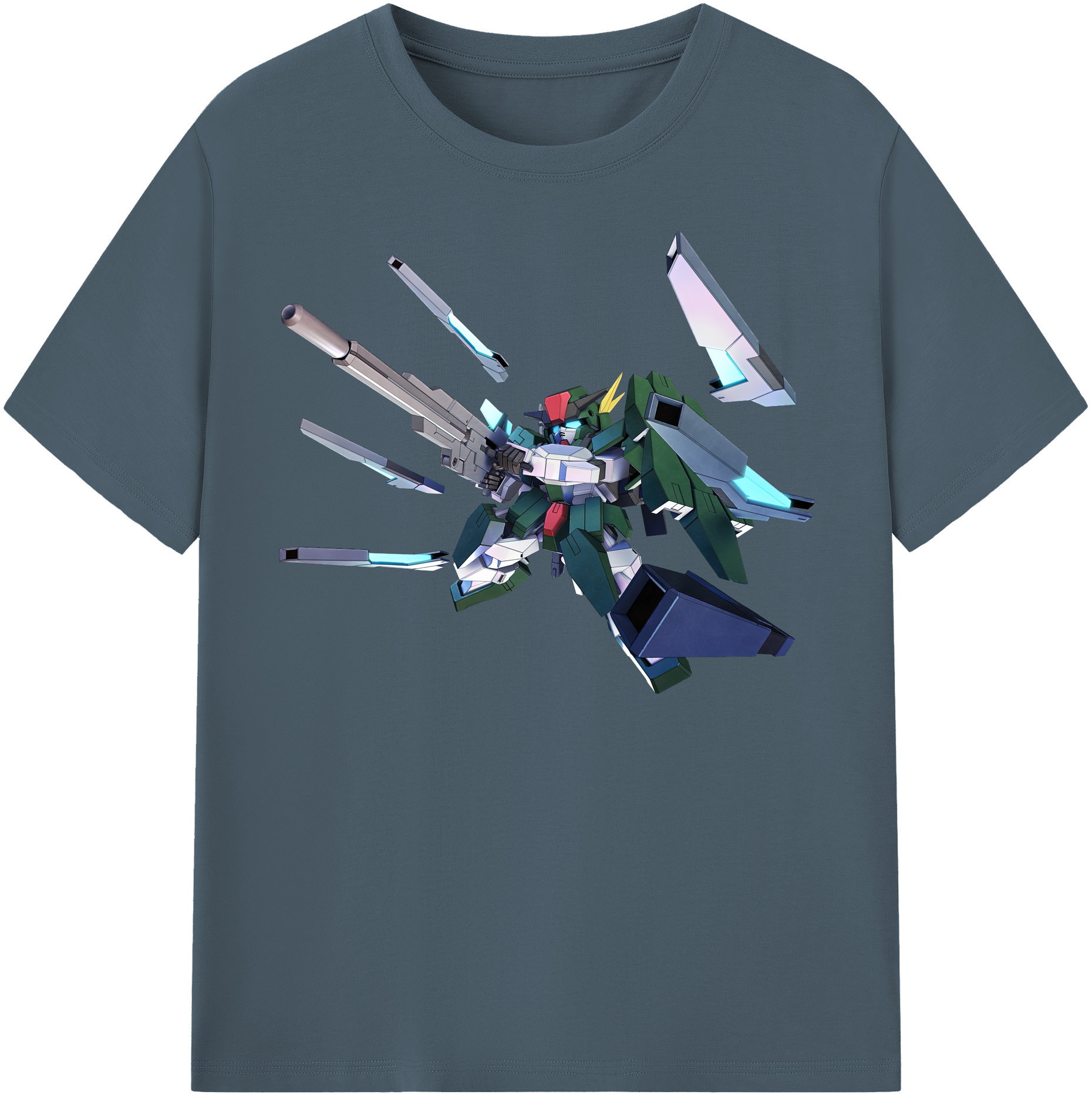 （画像用） 機動戦士ガンダム Mobile Suit Gundam 綿100％半袖Tシャツ（フロントプリント）